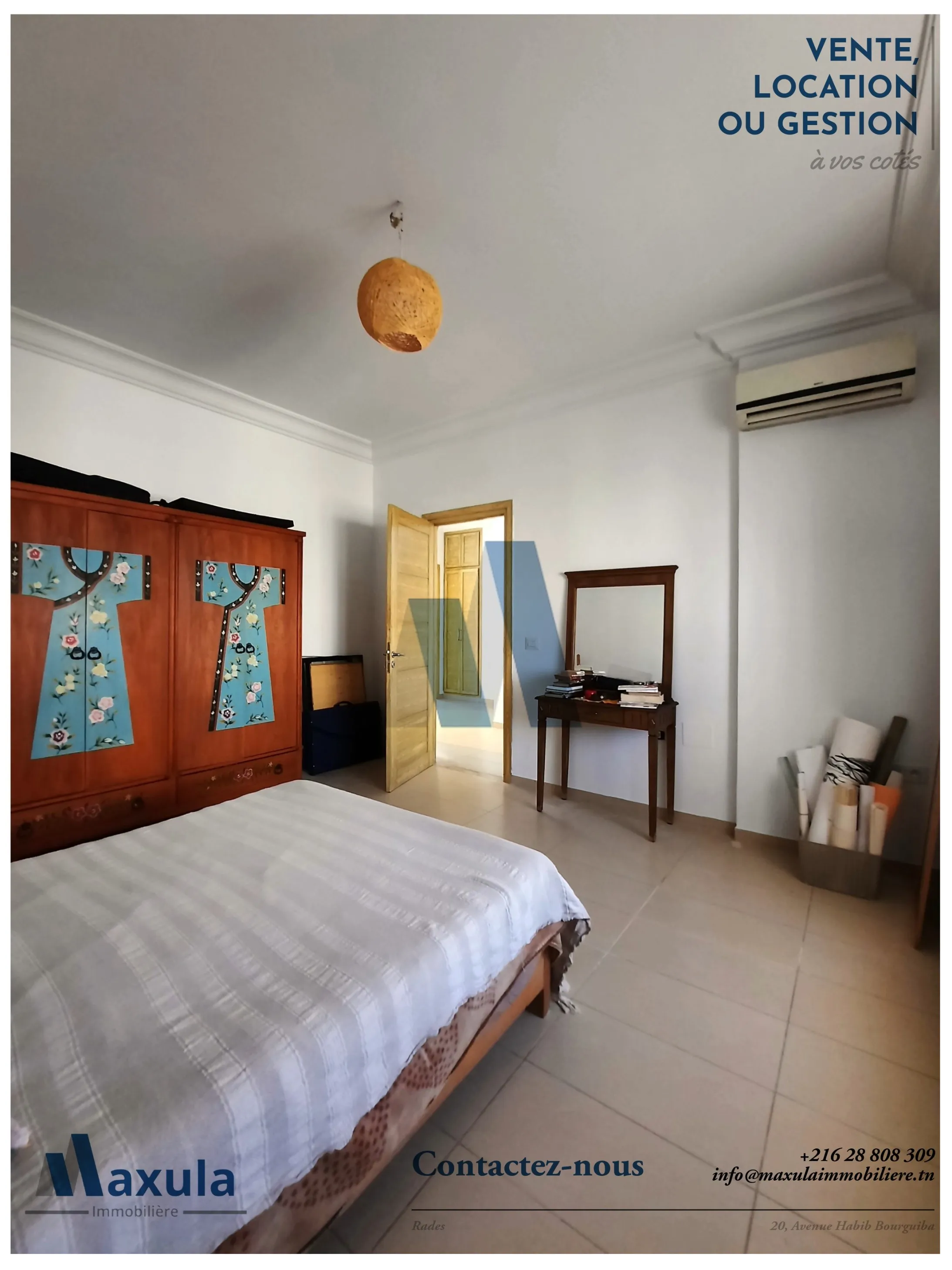 À VENDRE MAISON EN DUPLEX S+3 À RADES MELIANE 2