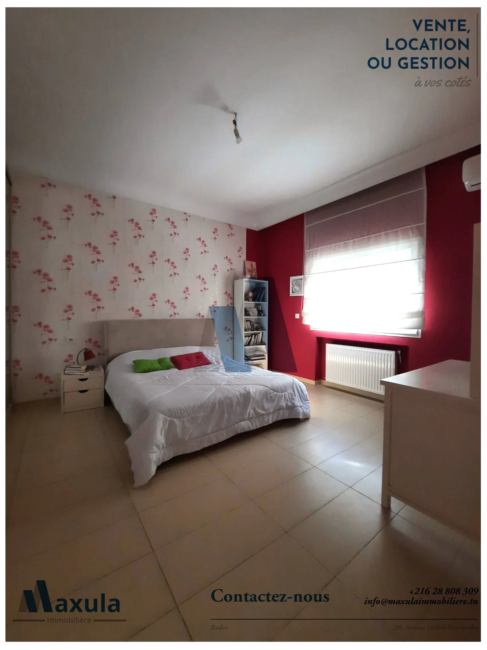 À VENDRE MAISON EN DUPLEX S+3 À RADES MELIANE 2