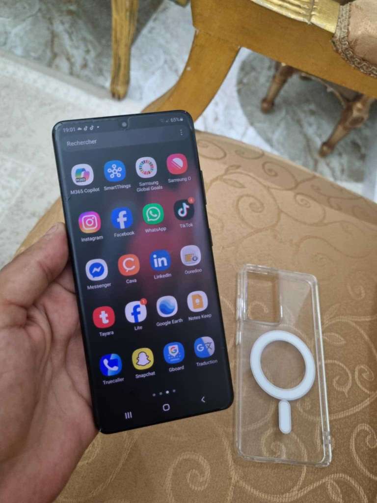 samsung s21 ultra 5g vitre arrière remplacé processeur exynos 2100
ram 12g stockage 128g