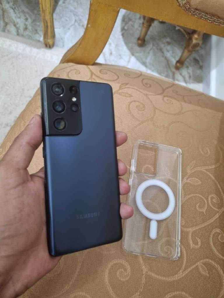 samsung s21 ultra 5g vitre arrière remplacé processeur exynos 2100
ram 12g stockage 128g