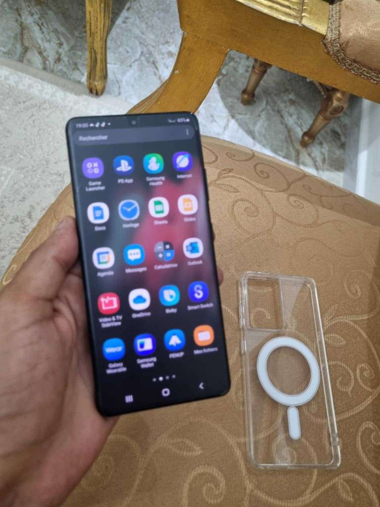 samsung s21 ultra 5g vitre arrière remplacé processeur exynos 2100
ram 12g stockage 128g