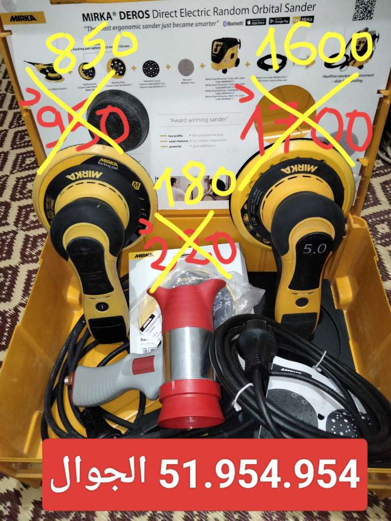 ponceuse mirka professionnel