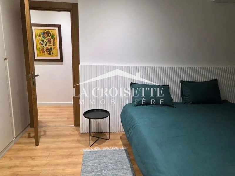 Appartement s2 meublé avec piscine à La Marsa MAL2113