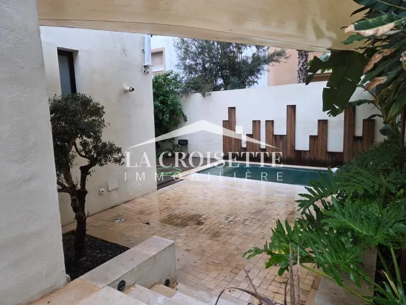 Appartement s2 meublé avec piscine à La Marsa MAL2113