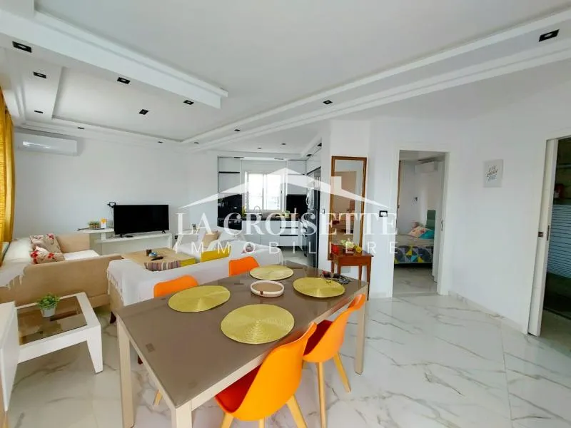 Appartement s2 meublé à La Marsa MAL1975
