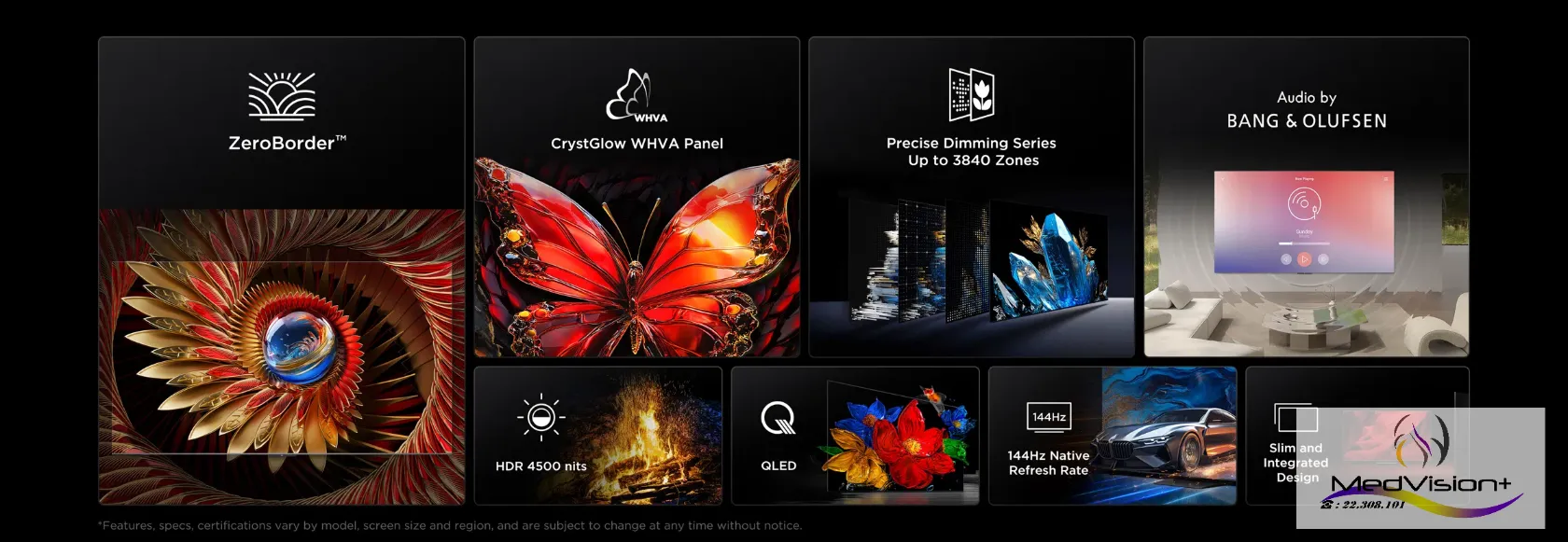 👉Tvs TCL Qd-Mini led Premium 2025(C8K) _Avec Livraison_