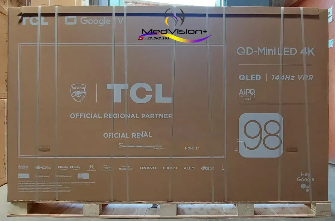 👉Tvs TCL Qd-Mini led Premium 2025(C8K) _Avec Livraison_