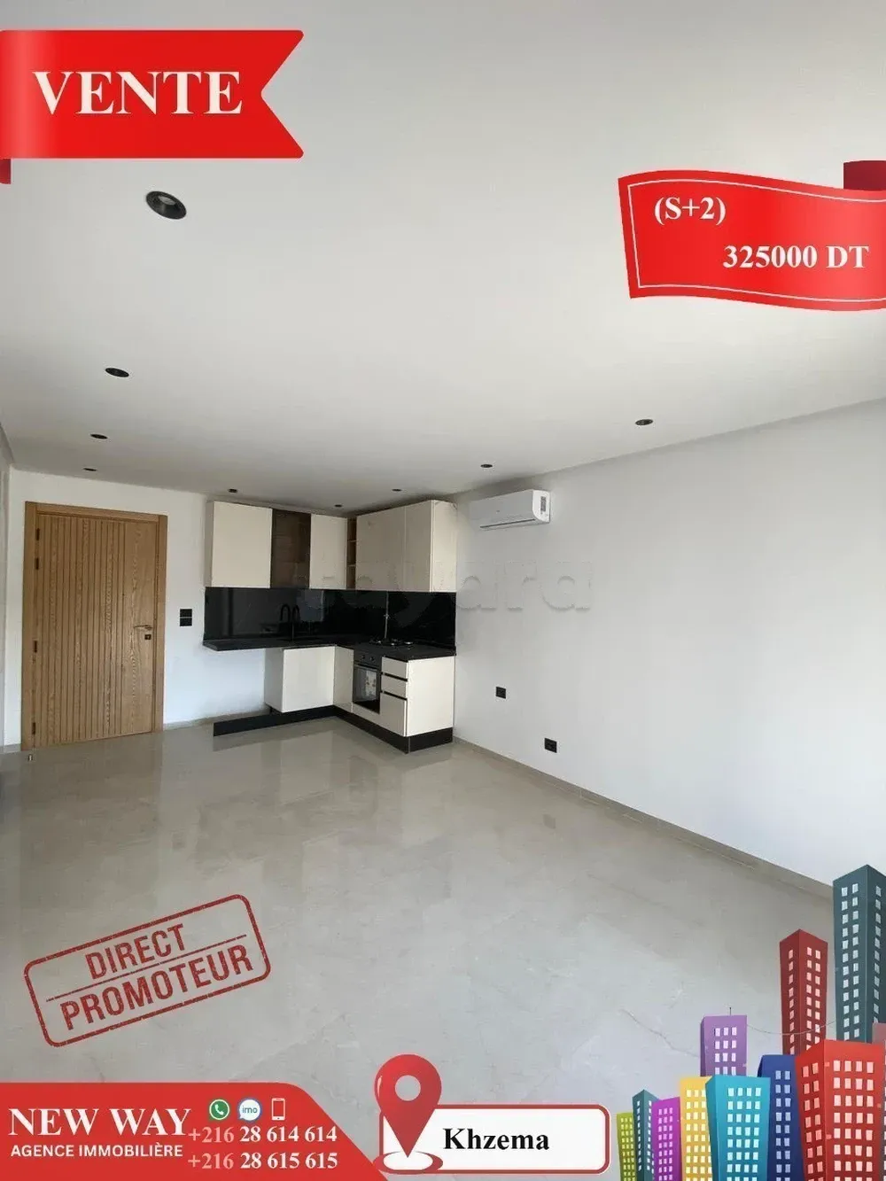 (S+2) Direct Promoteur à khezema