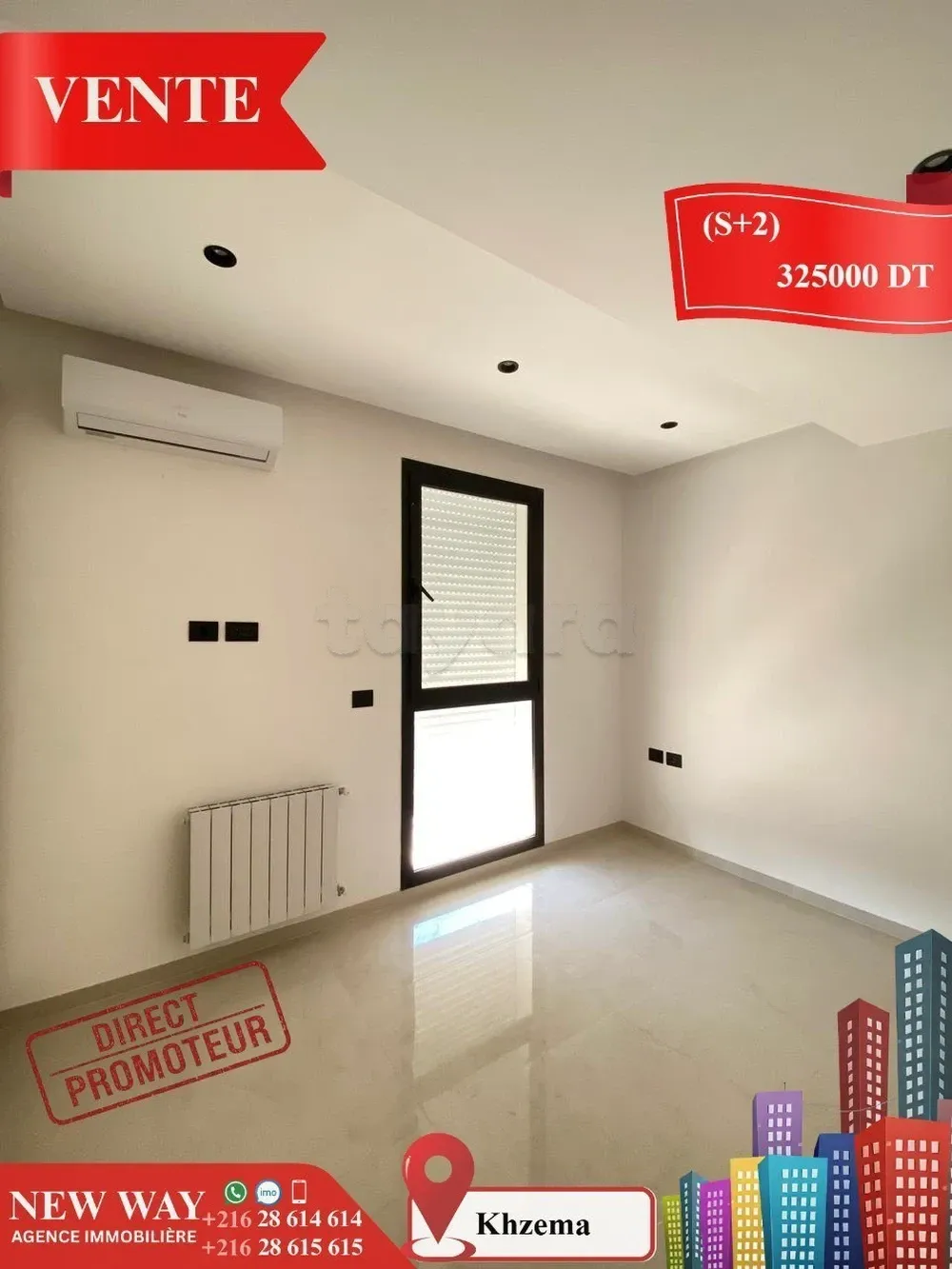 (S+2) Direct Promoteur à khezema