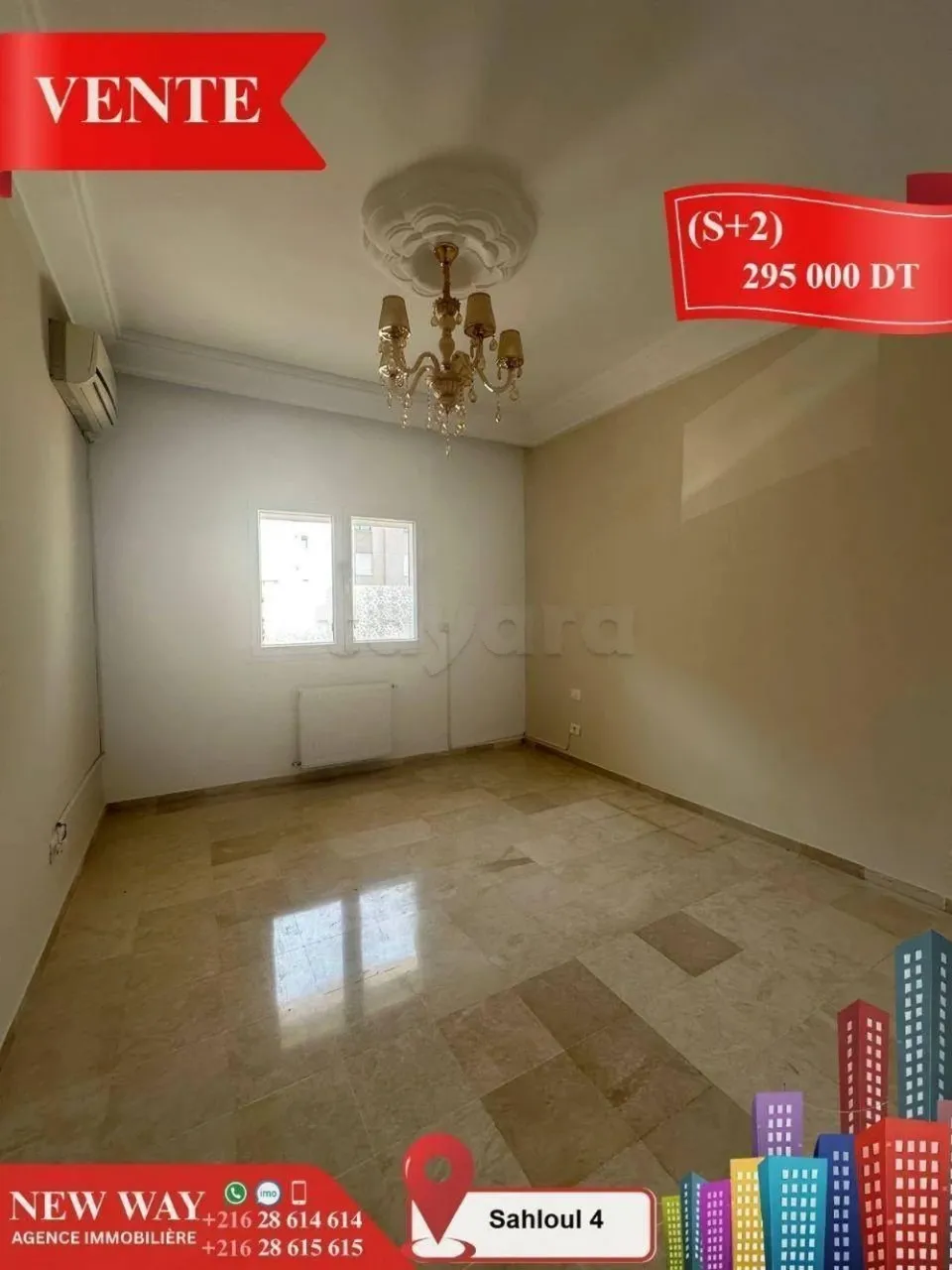 (S+2) à Sahloul 4, avec Place de Parking