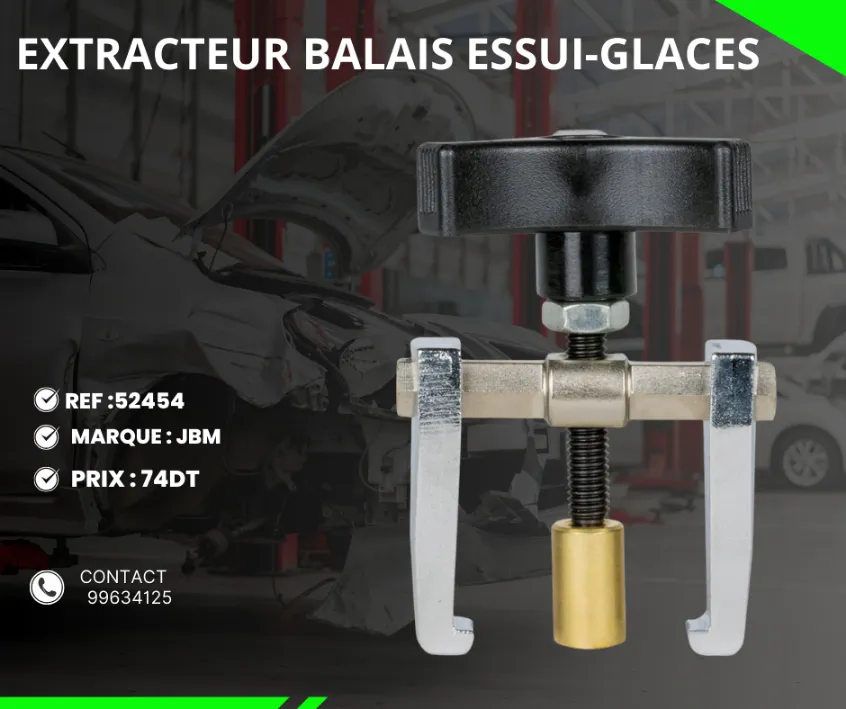A VENDRE MATERIEL DE GARAGE REF : 52454 EXTRACTEUR BALAIS ESSUI-GLACES