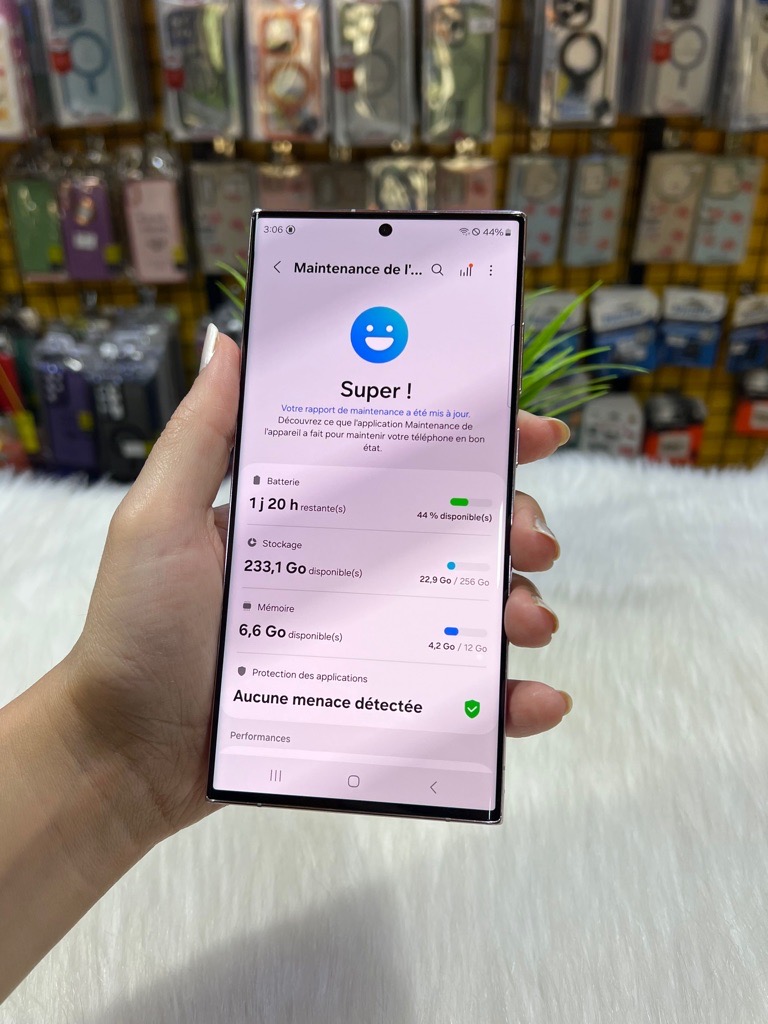 Samsung S23 Ultra 5G (12Gb/256Gb) + chargeur بلاش