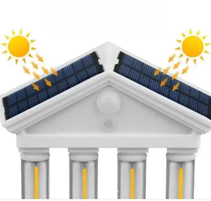 Lampe solaire à détecteur de mouvement