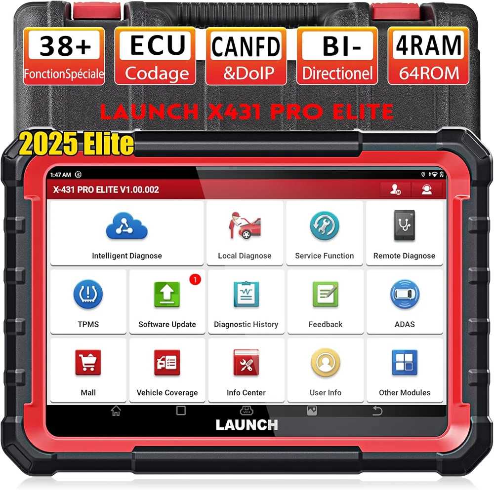 Appareil de diagnostic multimarques professionnel 