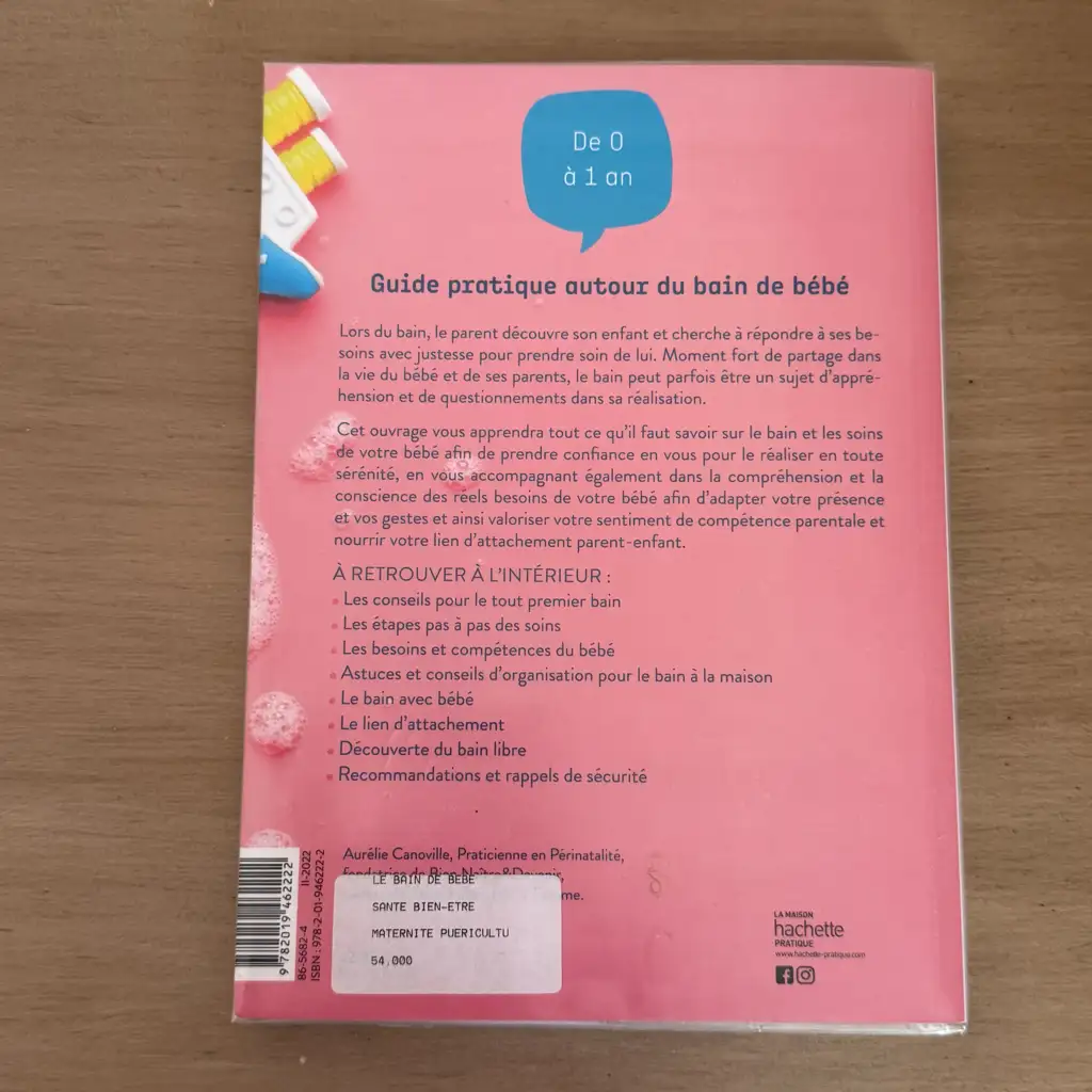Livre: Le Bain de bébé (0-1 an)