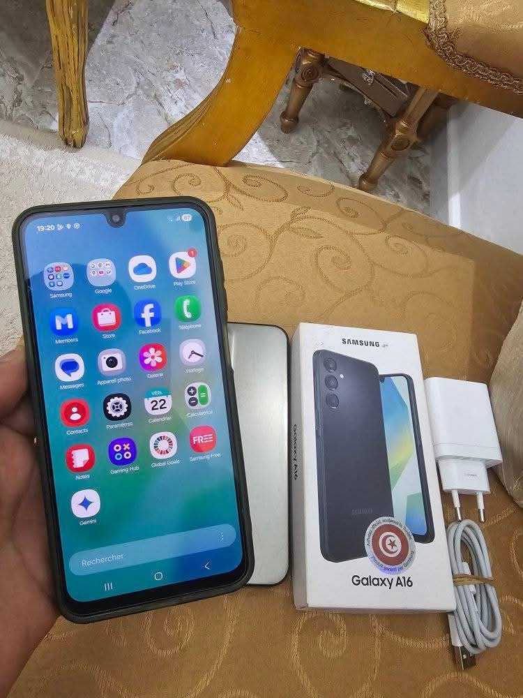 Samsung a16 ram 8g stockage 256g