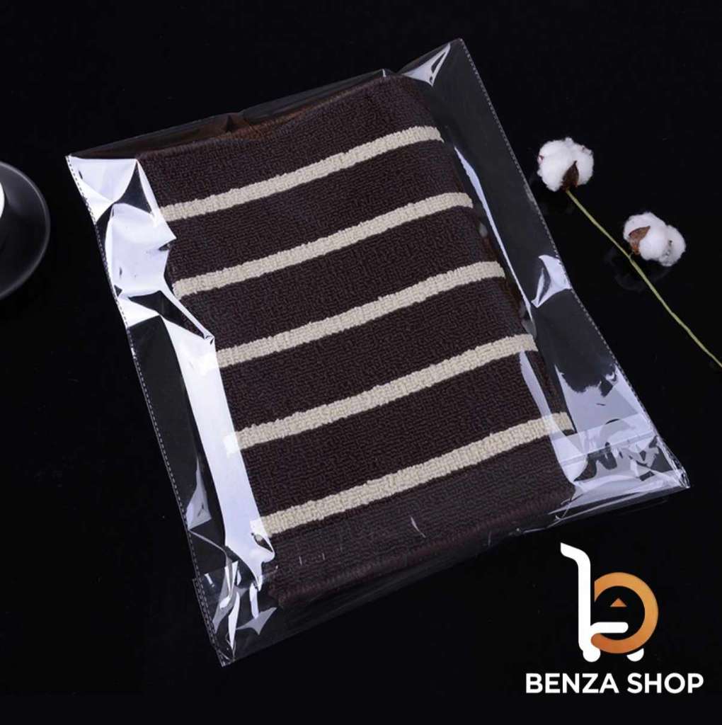 Sachet d'emballage transparent adhésif