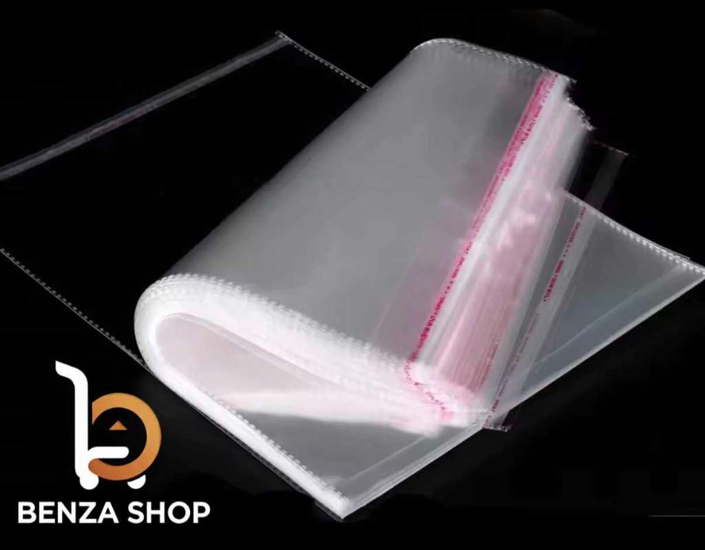 Sachet d'emballage transparent adhésif