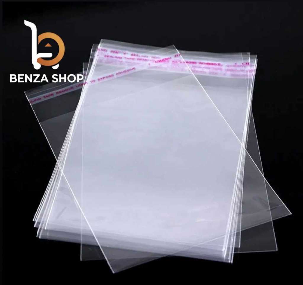 Sachet d'emballage transparent adhésif
