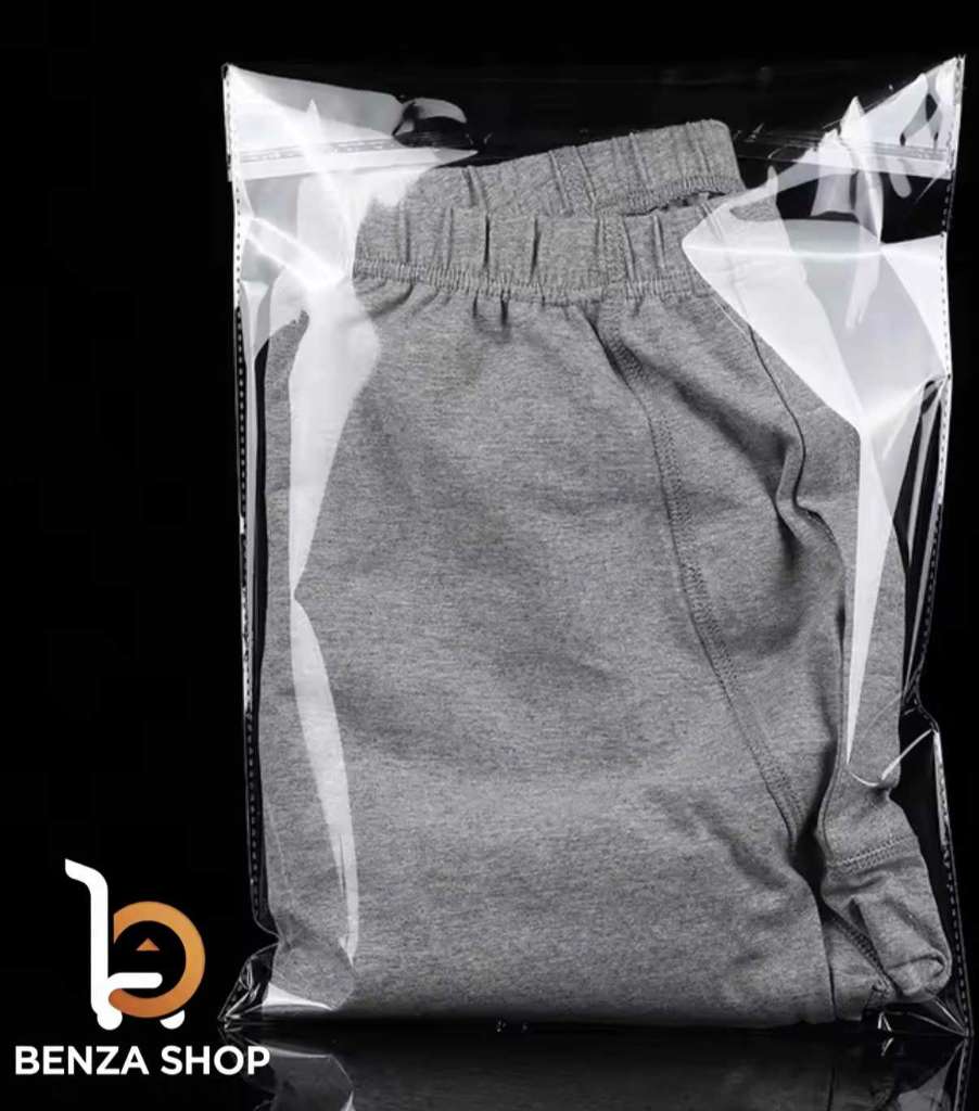 Sachet d'emballage transparent adhésif