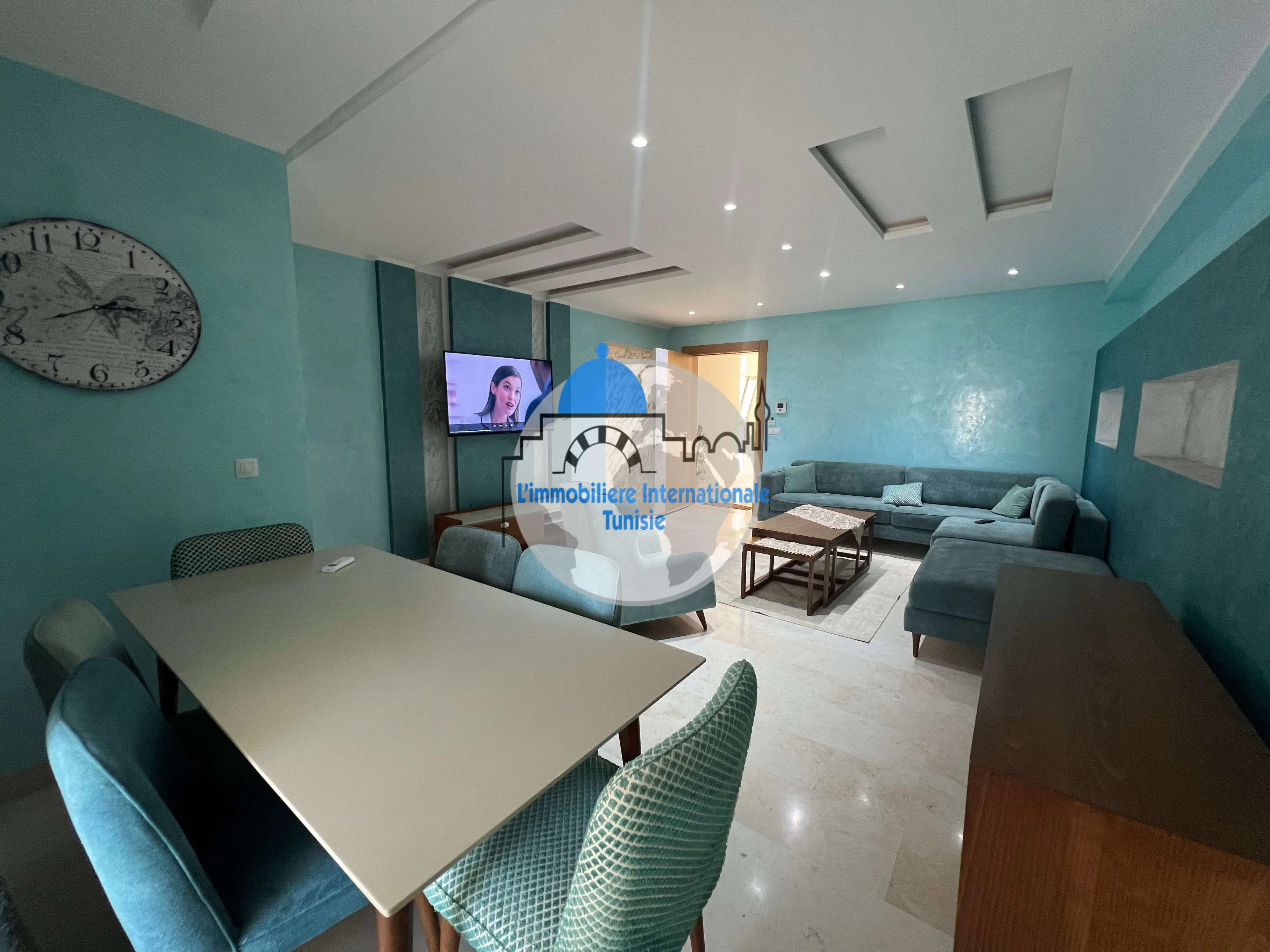 Appartement de luxe S+3 à louer à Sahloul 4