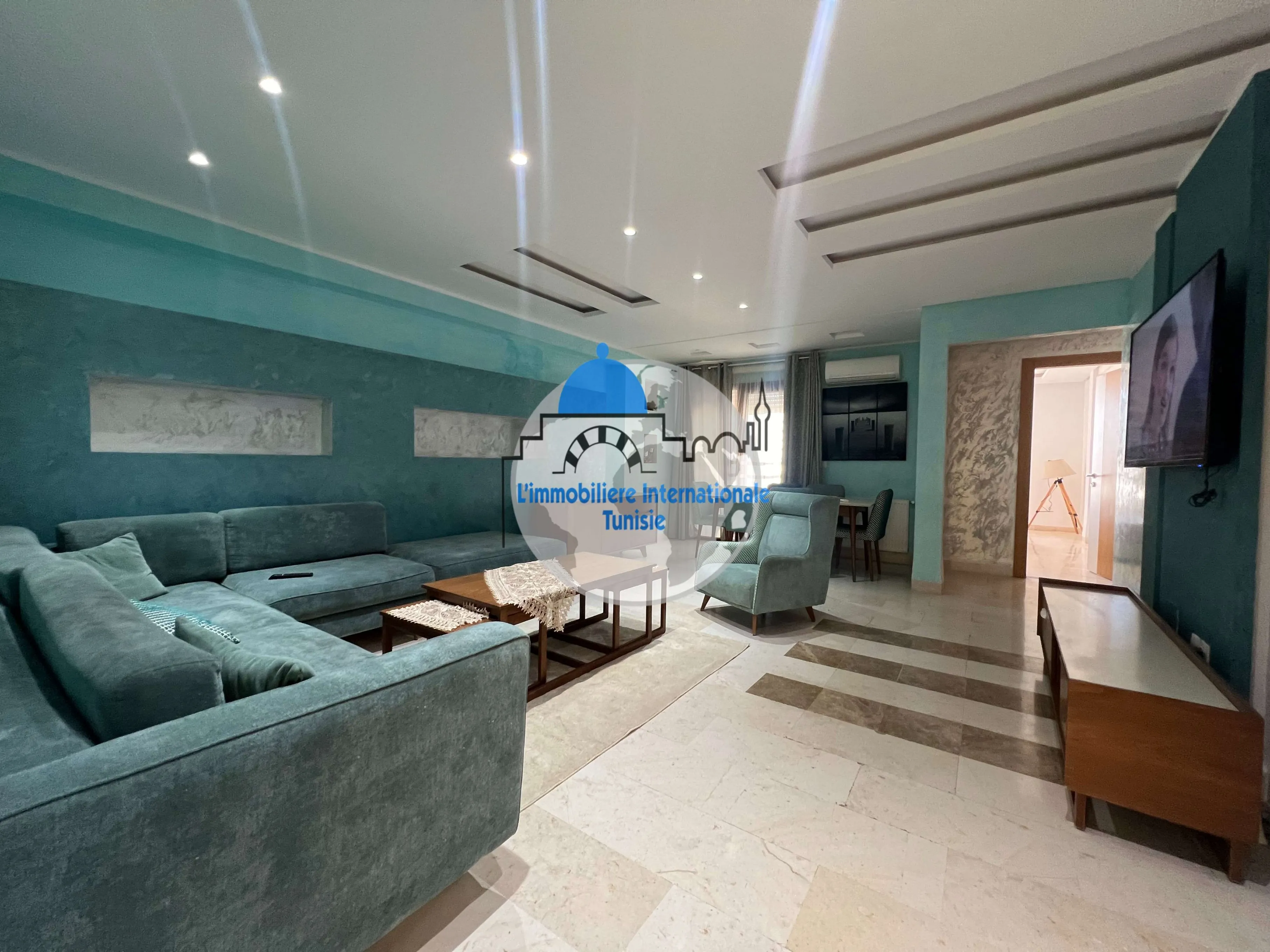 Appartement de luxe S+3 à louer à Sahloul 4