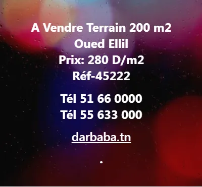 terrain a vendre