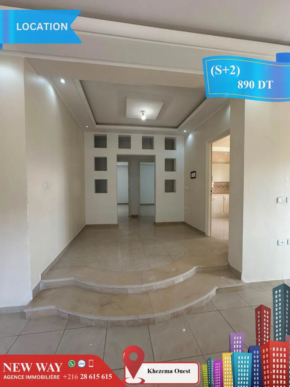 (S+2) à Khezema Ouest