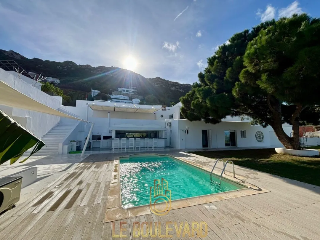 Villa Forêt – Location estivale avec vue mer panoramique à Rafraf, Bizerte