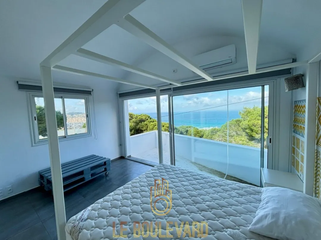 Villa Forêt – Location estivale avec vue mer panoramique à Rafraf, Bizerte