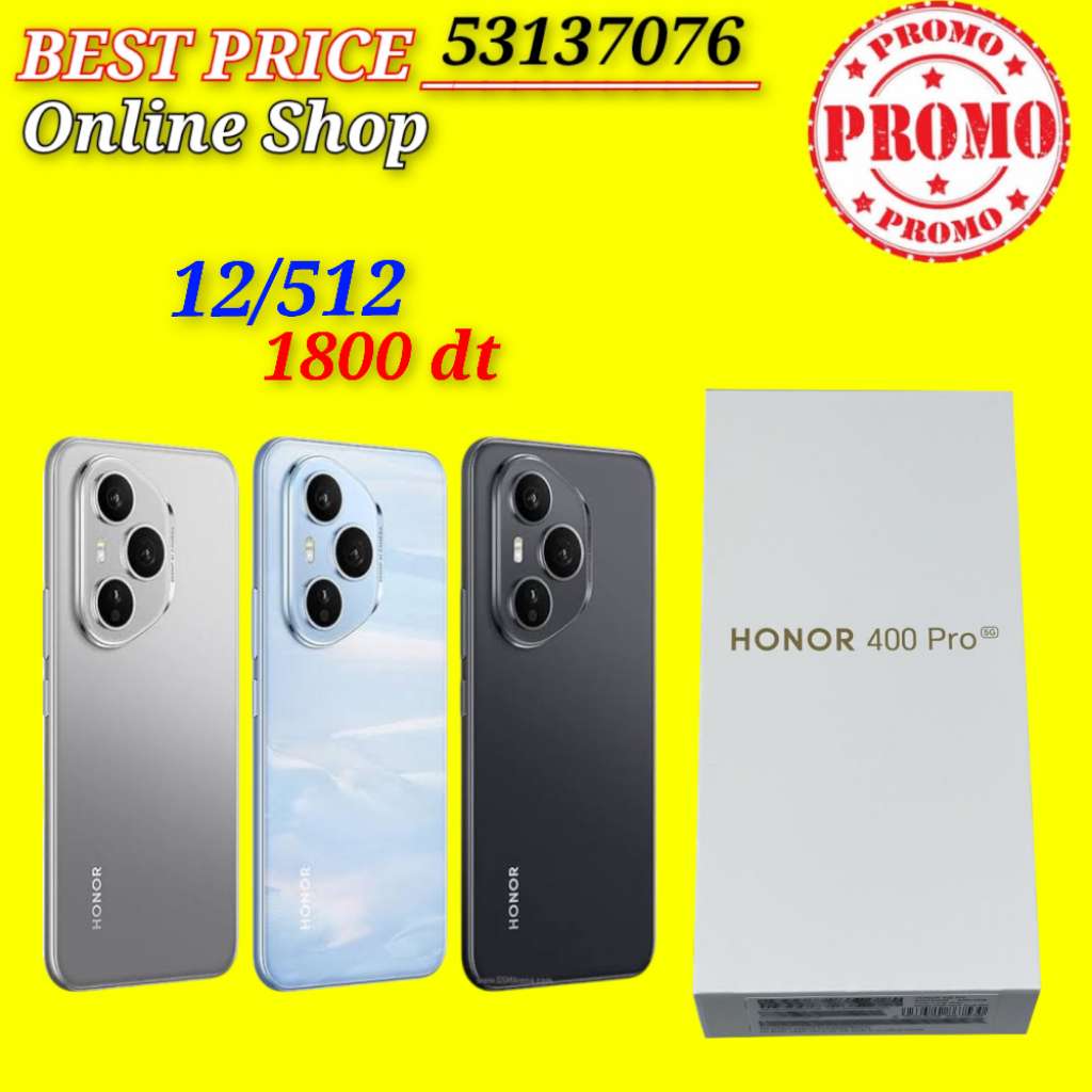 HONOR 400 PRO 5G 12/256 Cacheté Neuf paquet fermé # validé ✔️
