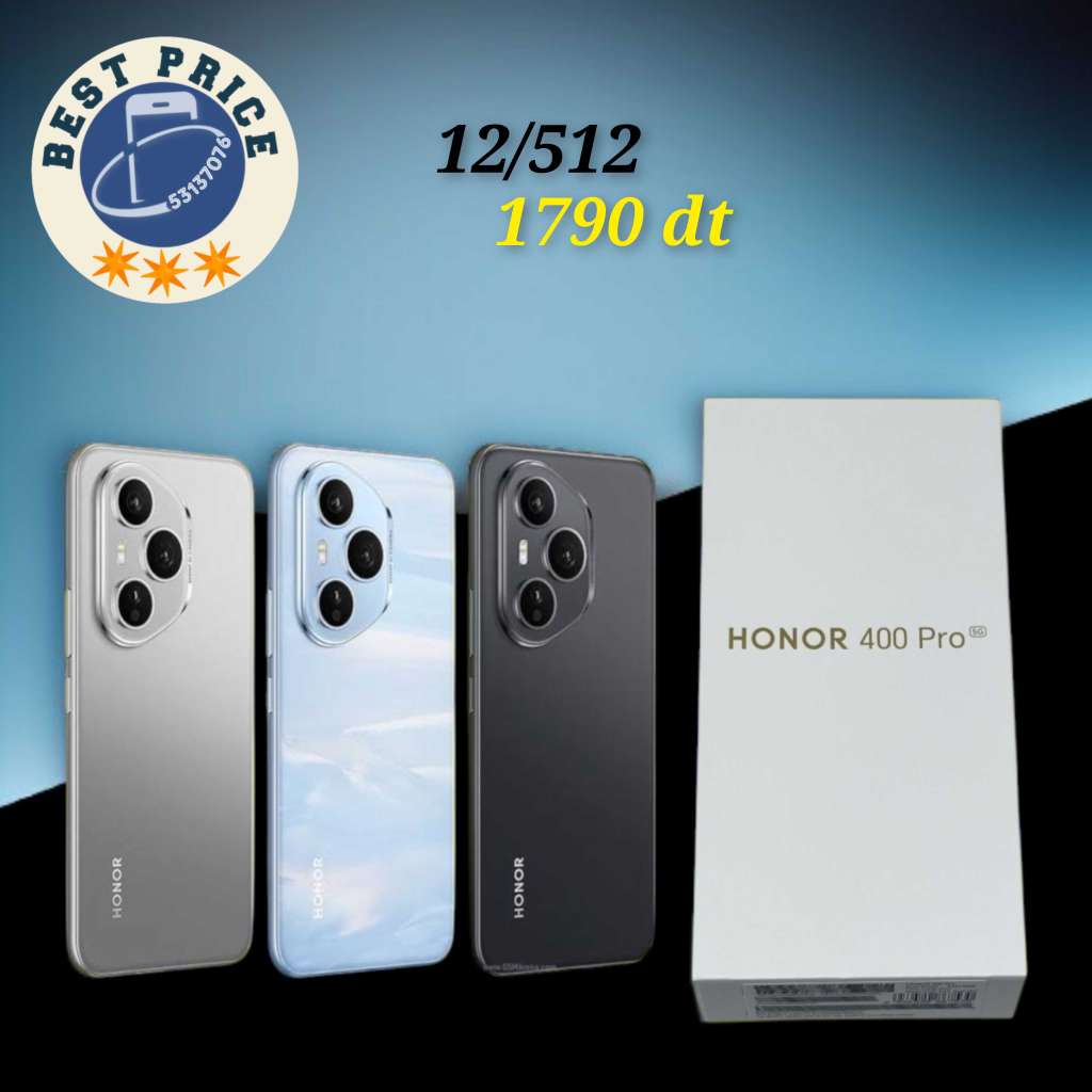 HONOR 400 PRO 5G 12/256 Cacheté Neuf paquet fermé # validé ✔️