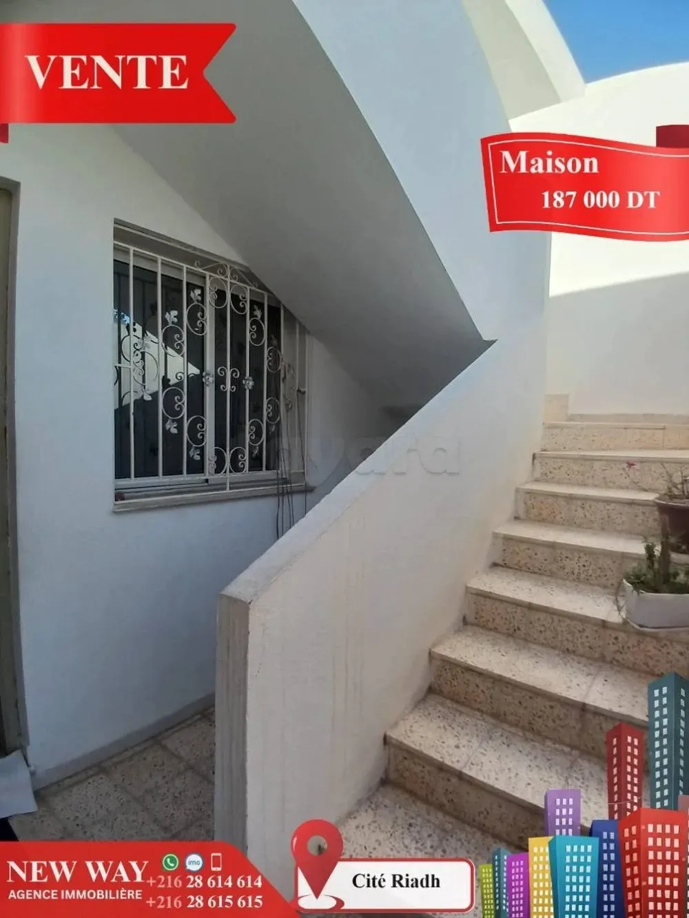 Maison à Cité Riadh , Proche de toutes Commodités