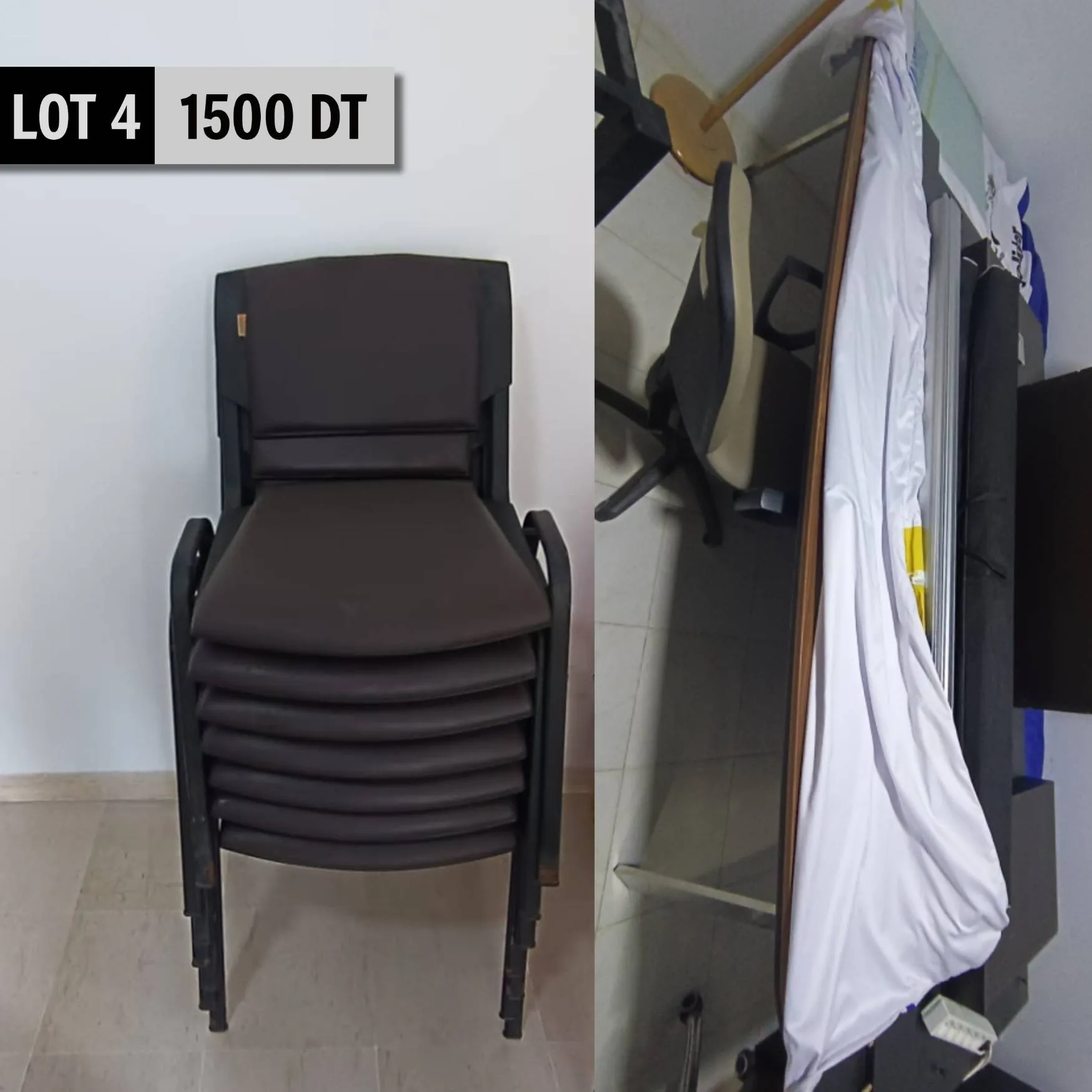 Meubles de bureau à vendre (En bon état)