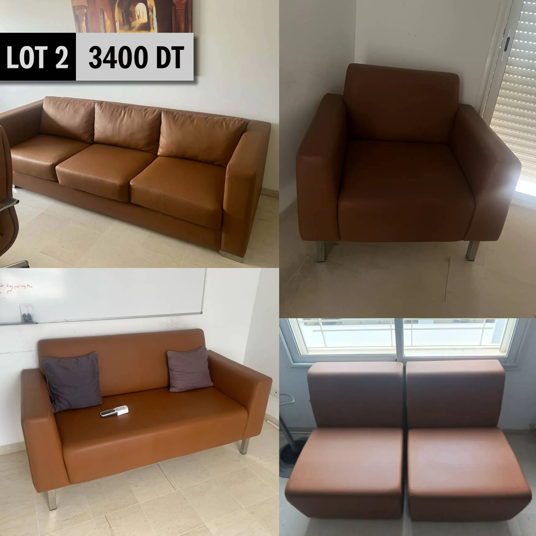 Meubles de bureau à vendre (En bon état)